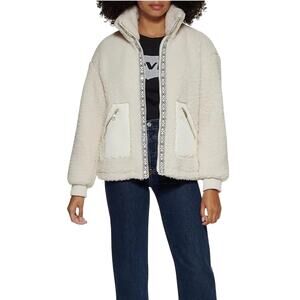 Levi's Women's Sherpa Fleece Teddy Jacket, Size XL, New with Tag MSRP $120